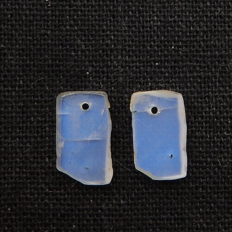 Женские серьги с полудрагоценными камнями, модные ювелирные украшения с бисером 13x8x2 мм г