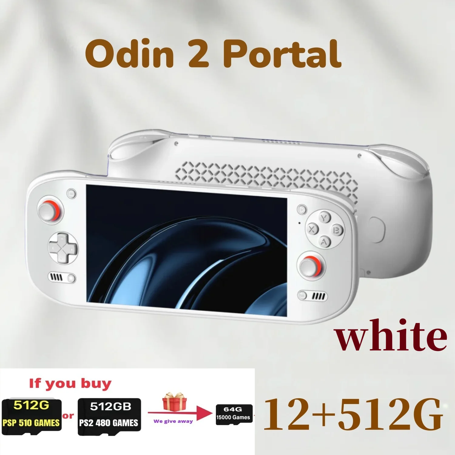 AYN Odin 2 Portal Handheld Game Console 7 Inch 120HZ Screen