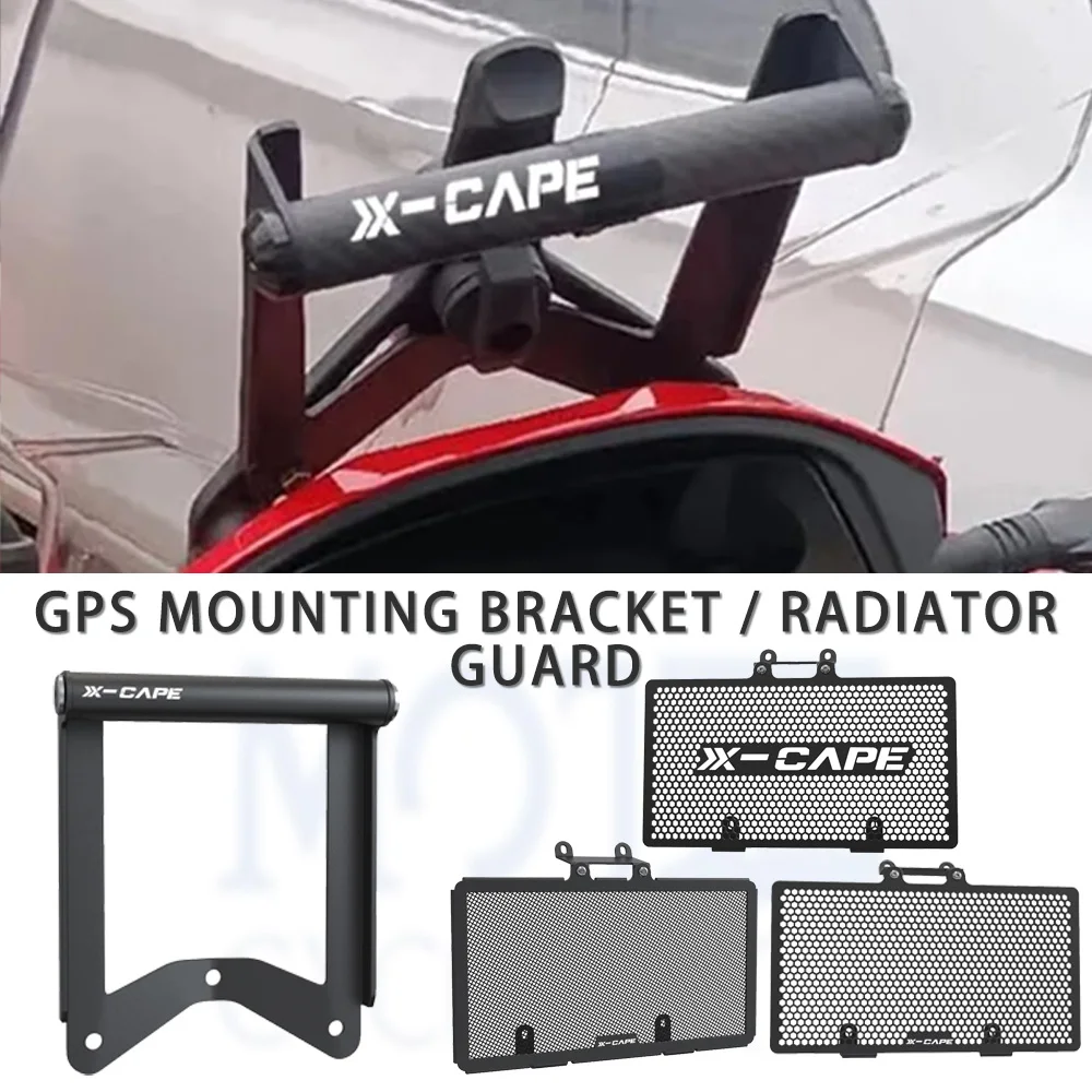 

2024 2025 For Moto Morini X Cape 650 XCape 650 650X Motorcycle Smart Phone Navigation Holder GPS Mount Bracket Radiator Guard