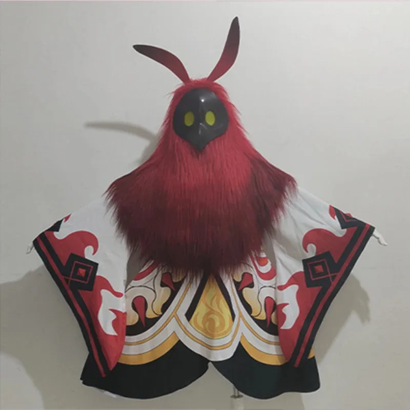 New Genshin Impact Cosplay Ice Attribute Abyss Mage Costume Custom Cos Suit Props  Mask Halloween Party Anime Role Play Outfit 2