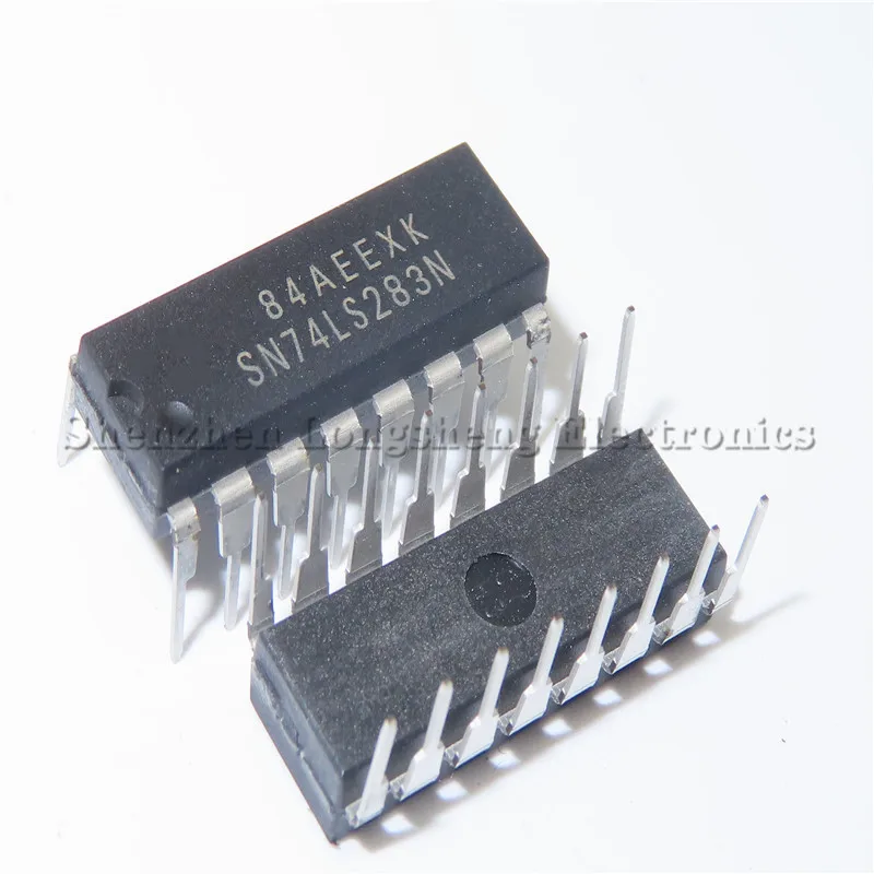 10PCS/LOT NEW SN74LS283N 74LS283 DIP-16 4-bit binary full adder  In Stock