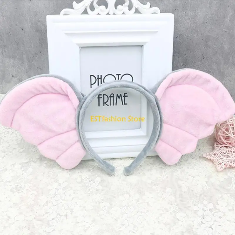 Y5GC 3 piezas Diadema oreja elefante para cumpleaños Navidad Halloween