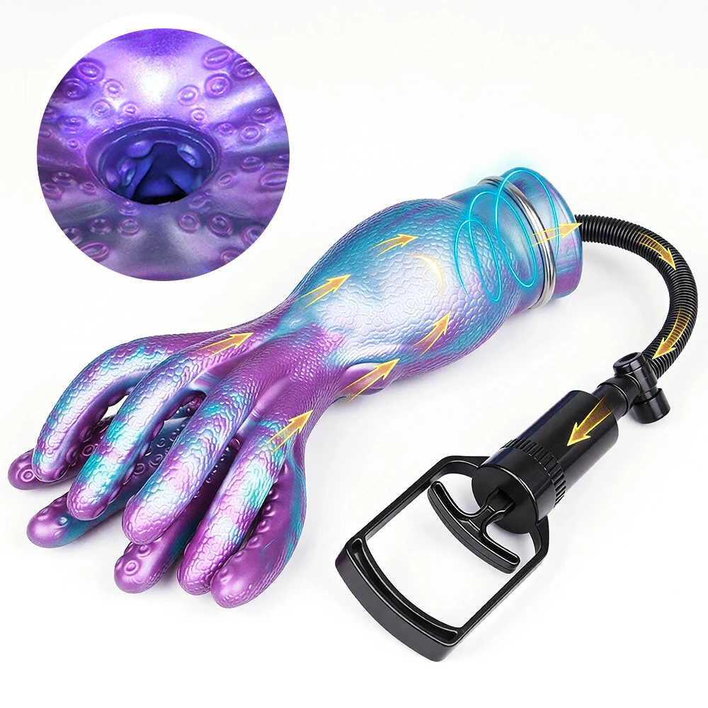 FJBHBD Exotic Tentacle Creature Sucking Stroker Premium Silicone Masturbator Intense Oral Penis Massager Adult Erotic Toy ForMen