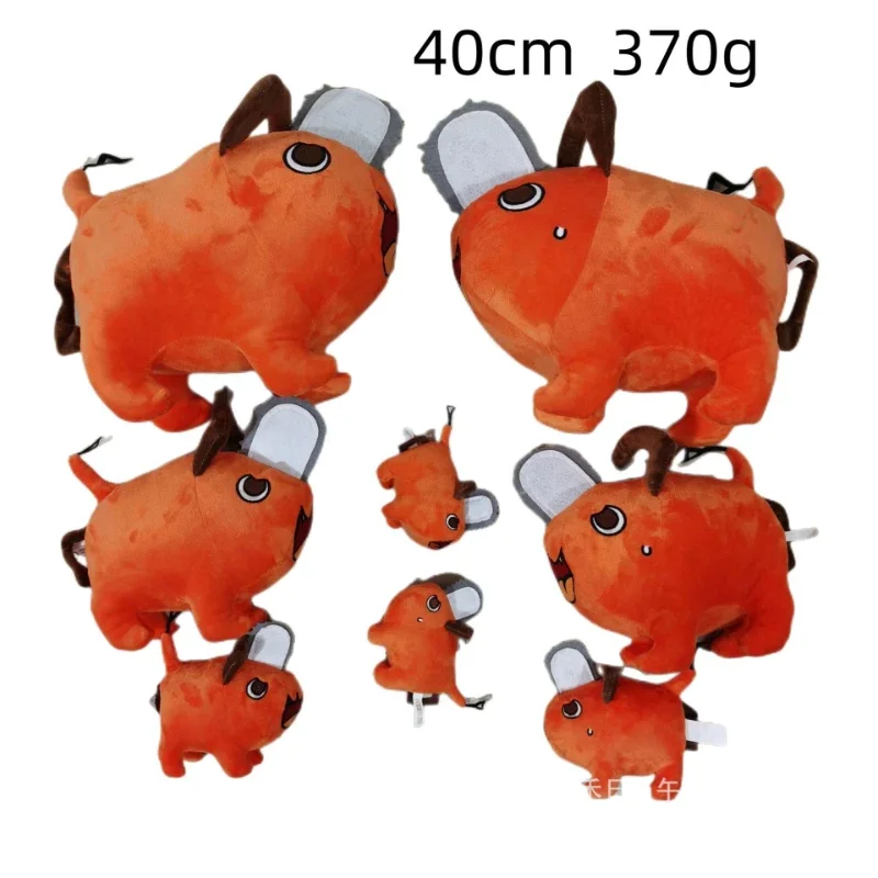 Boneka mewah kartun Makima Denji Power Himeno boneka untuk anak-anak bayi 1 buah 10cm Anime Chainsaw Man Pochita