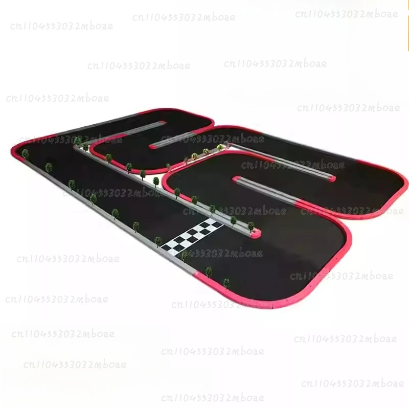 Mini-Z 4WD RC Race Track, 1:28 Scale Racing Track for RC Hobbyists & Competition Use