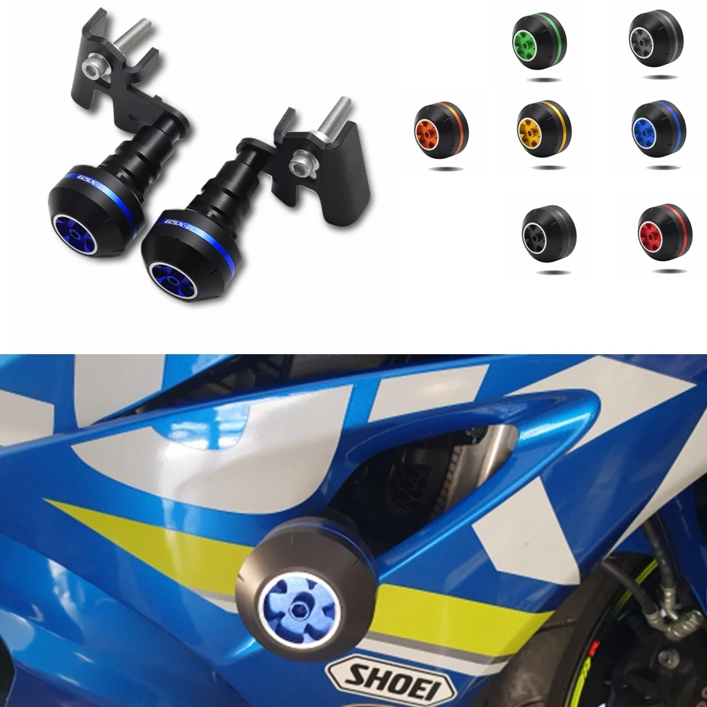 

Motorcycle CNC Aluminum Falling Protection Frame Sliders Crash Protector For Suzuki GSXR1000 GSXR 1000 GSX-R 1000 2017-2021