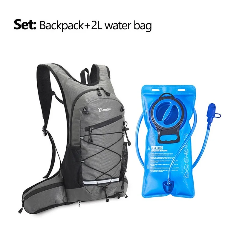 Hiking Off Road Water Bag Backpack Waterproof Polyester Breathable Outdoor Sports Water Bag Backpack 2L Cycling Refill Waterbag