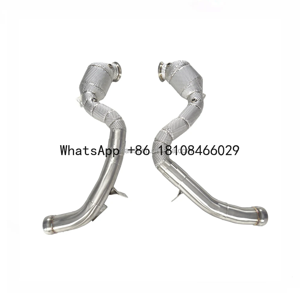 

Высокопроизводительная выхлопная труба из нержавеющей стали для Mercedes BENZ AMG GT63 GT63S 4.0T