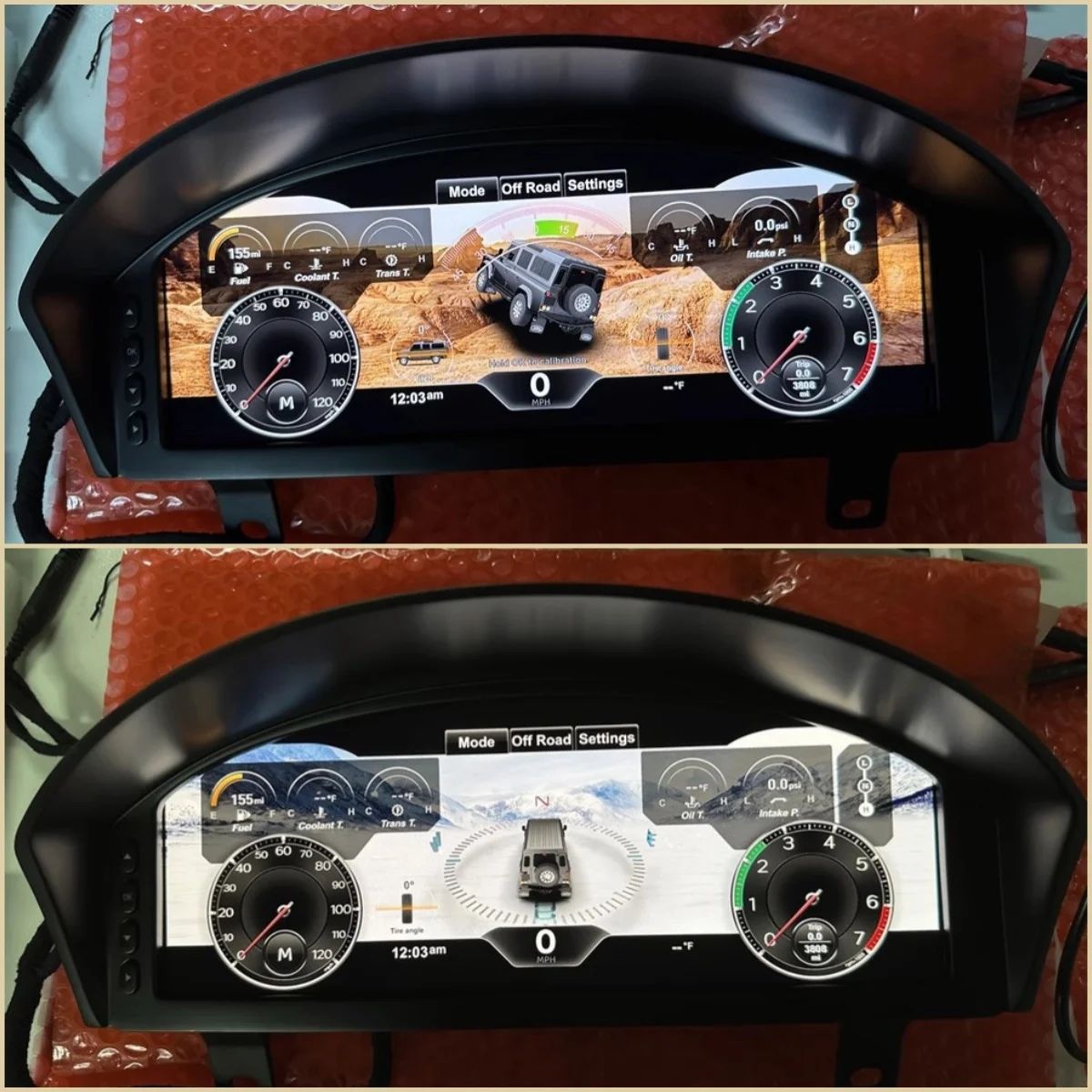 Meter For Land Rover Range Rover Discovery 3 LR3/Sport L320 2004-2009 Digital Cluster Dashboard Panel Instrument Virtual Cockpit