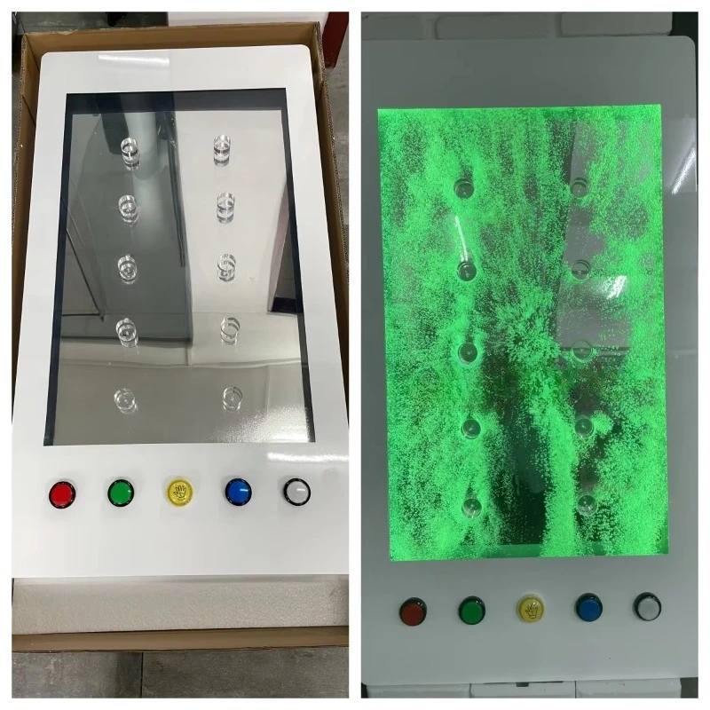 Color Changing Light Emitting Diode Bubble Wall Water Board Autism Training Treatment Light Acrylic Blister Board Sensory Room