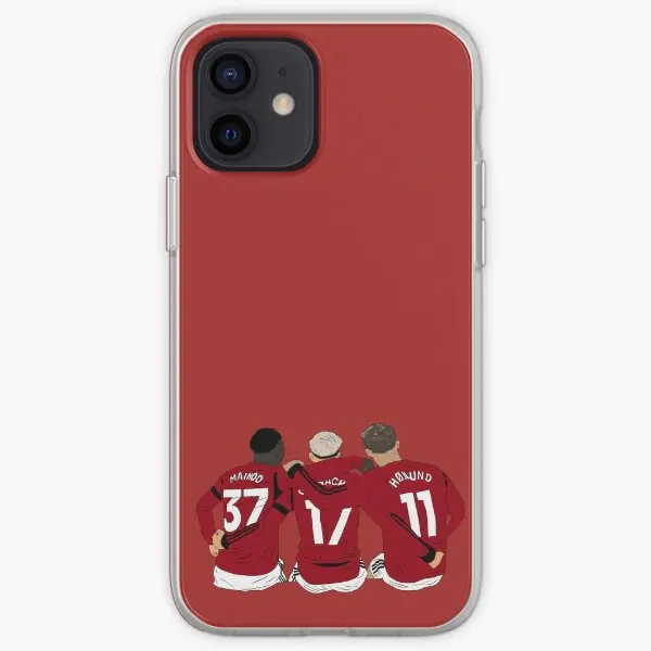 Kobbie Mainoo Alejandro Garnacho Rasmus  Phone Case Customizable for iPhone 11 12 13 14 Pro Max Mini X XS XR Max 6 6S 7 8 Plus