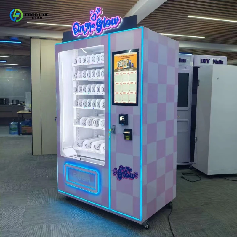 Cosmetics Vending Machine, Smart Touch Screen & Card Payment for Mall, Airport, Hotel