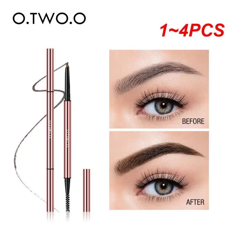 

1~4PCS Blonde Brown Easy To Use Blendable Triangle-shaped Brow Pencil Long Lasting Waterproof Makeup