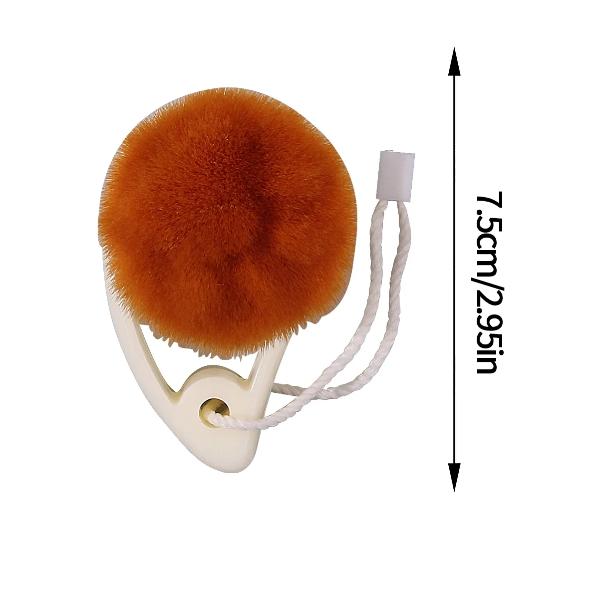 قطعة واحدة من فرشاة تنظيف الوجه الشفافة الناعمة على شكل قطة clw للتنظيف العميق لمسام الوجه، أداة تجميل محمولة