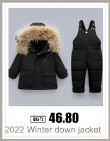 2026 Fashion Winter Duck Down Jacket for Big Boy Children Wear Parka Garments Clothes Thickened Hooded Feather Coat Clothing 6-1