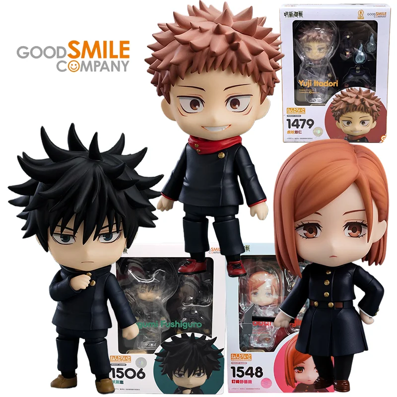 

GSC Nendoroid Series Itadori Yuji/Fushiguro Megumi/Kugisaki Nobara Action Figures Jujutsukaisen Anime Model Kit Toys for Boys