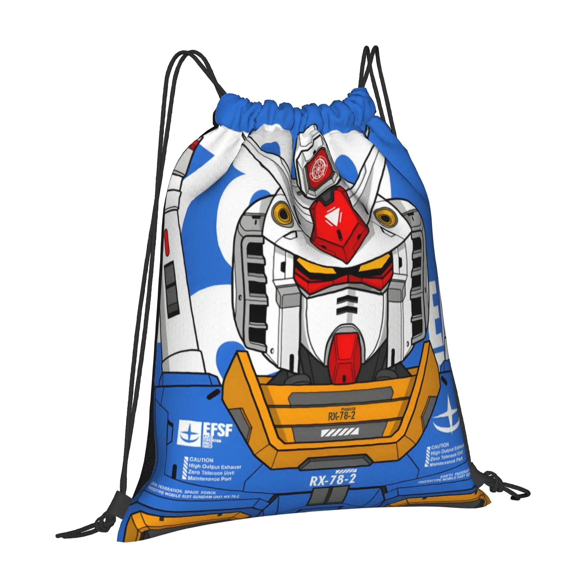 1 pc GUNDAM  Drawstring Bags Shopping Unisex Storage Bag
