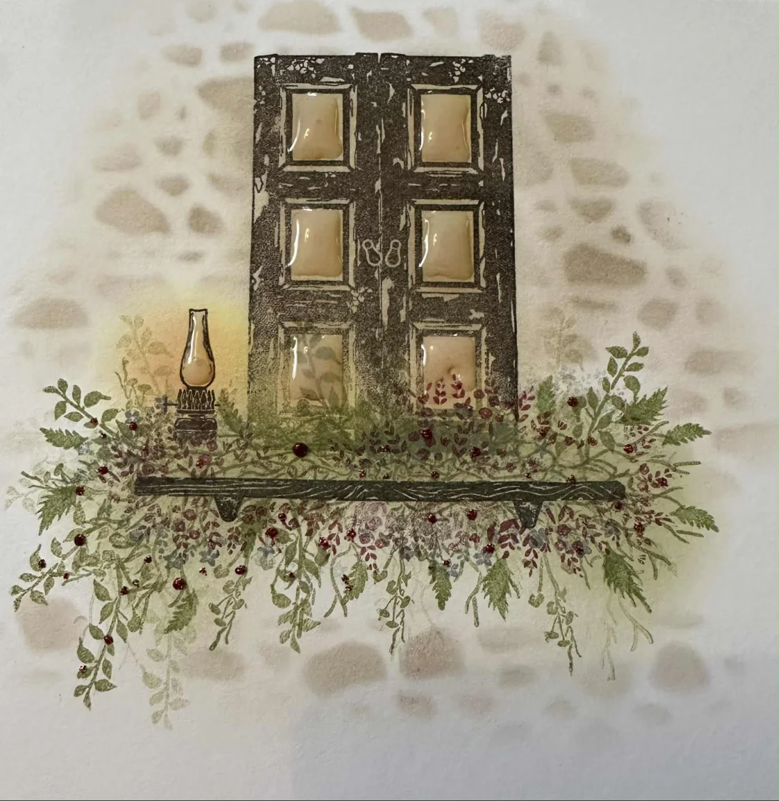 تزهر Brolley's Rosy خمر بتلات يرتديها نافذة واضح Stamps Stencil DIY بها بنفسك سجل القصاصات الحرفية الديكور قالب النقش 2025 يونيو #3