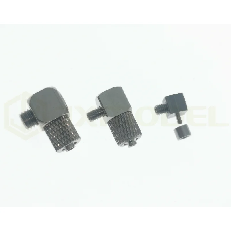 M3-2 Elbow Oil Nozzle-Jxmodel Truck Mounted Crane Excavator Hydraulic Tailgate Dump Truck Truck DIY Accessory Toy