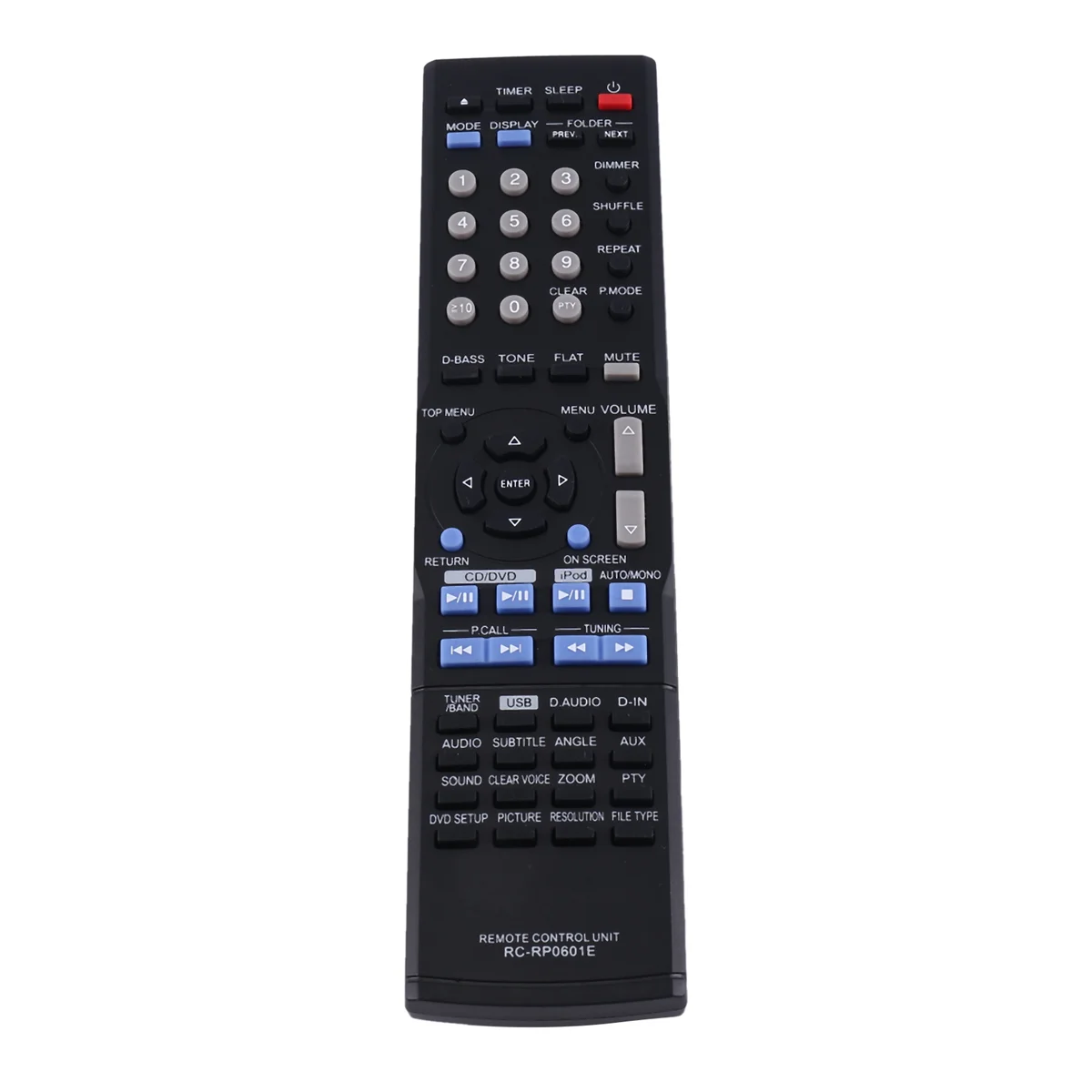 RC-RP0601E Replace Remote Control for Kenwood Home Theater Amplifier CD DVD Speaker K-821DV K821DV RC-RP0601E