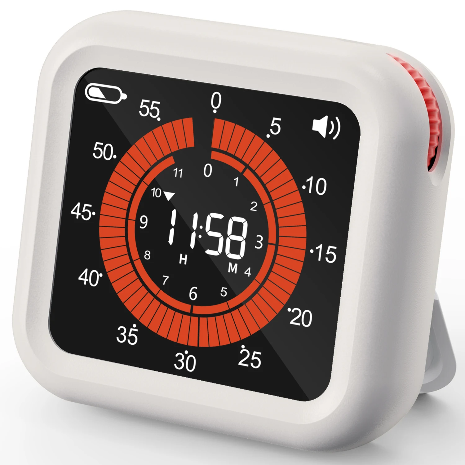 Commercial Kitchen Timer - Visual Digital Timer Multi-purpose Magnetic USB