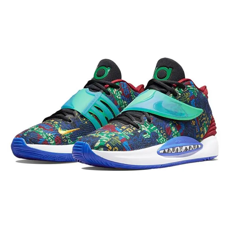 Nike Nike KD 14 NRG Ron Inglês 2 Ky-D Tênis DC9381-500