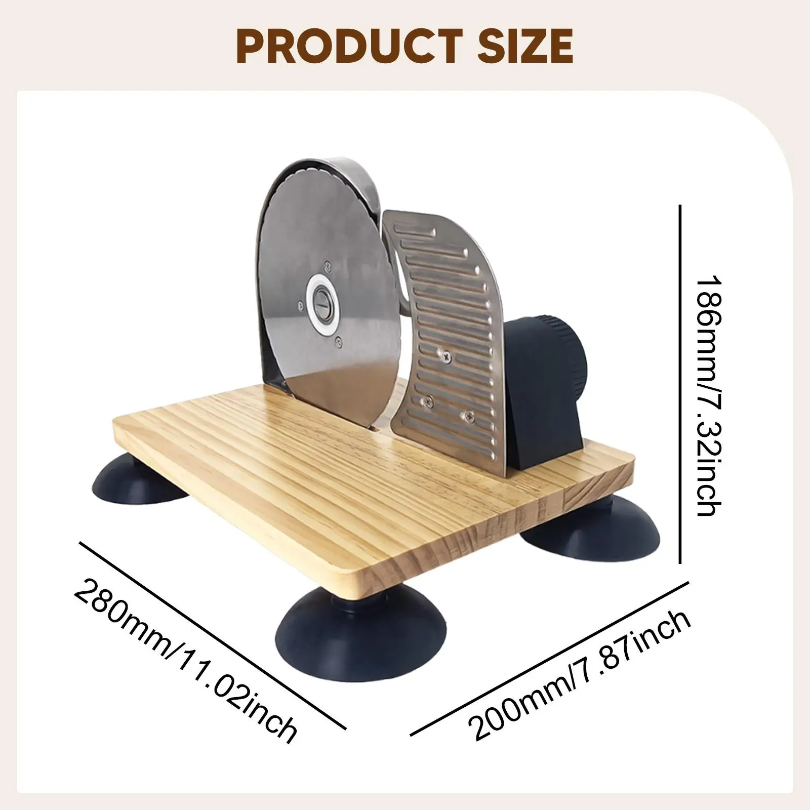 Manual Bread Slicer Classic Tool Machine Evenly Slicing Adjustable Thickness