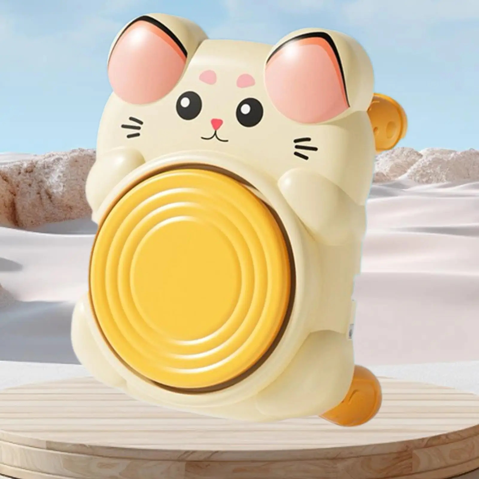 Mini Pottery Wheel At Home Pottery Set Educational Clay Sculpting Tools For Beginners Students Girls Boys Classroom School