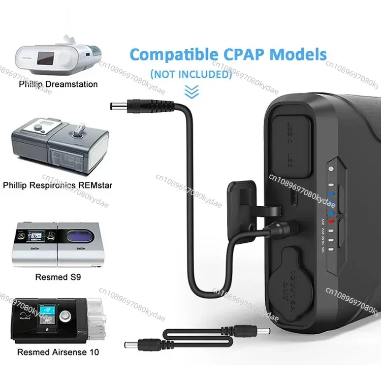 2023 Trendy Portable Cpap Battery Pack Charger Power Travel Powerbank 72000 Mah 72000Mah For Resmed Dreamstation 2 Airsense 10