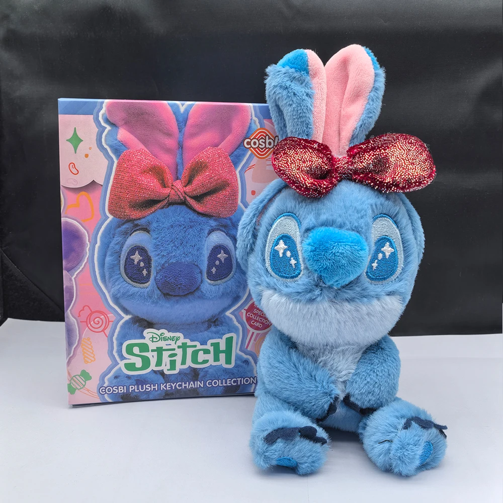 Disney Stitch Anhänger Blind Box Candy Stitch Serie Trendy Anime Peripherie Plüsch Schlüsselanhänger Sammlerstück Angepasst Kinder Geschenke