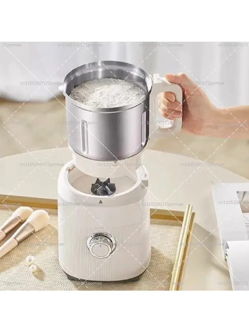 Electric Grinder for Grains & Legumes, Ultra-Fine All-Purpose Crusher, Home-Use Mill
