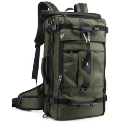 Chikage Fashion Oxford Cloth Men's Backpack Multi-functional Travel Large Capacity Backpack Sports Outdoor Waterproof Bag