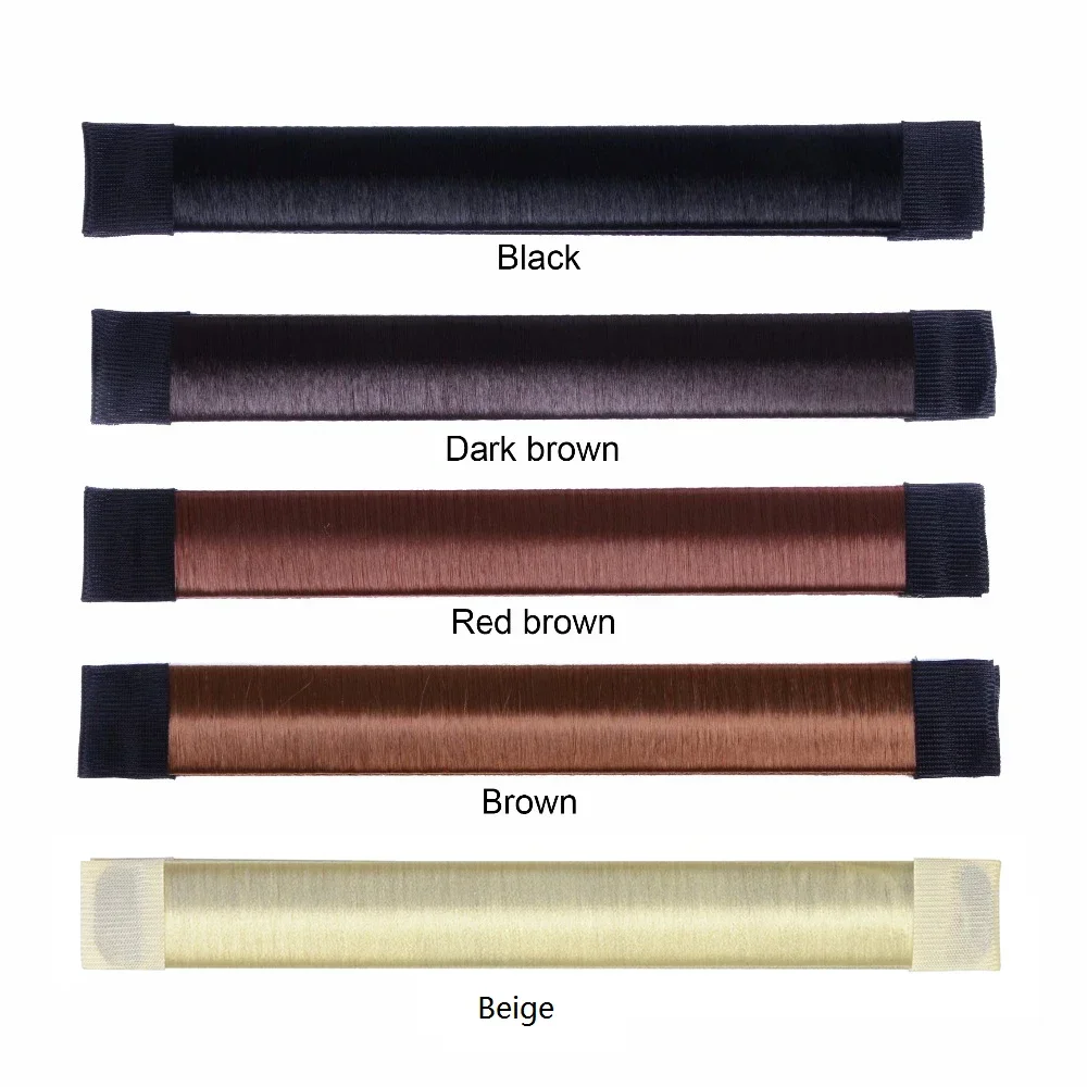 อุปกรณ์ถักผม 1 ชิ้น อุปกรณ์เสริมผม ที่คาดผมแบบสังเคราะห์ สำหรับทำผมทรงบัน ทรงบันแบบฝรั่งเศส สำหรับผู้หญิงและเด็กผู้หญิง