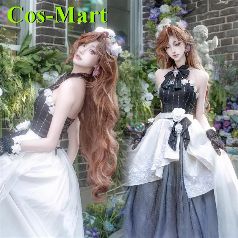 Cos-Mart jeu identité V Ada Mesmer Cosplay Costumes psychologue longue nuit Cos robe mode uniforme jupe costume ensemble complet