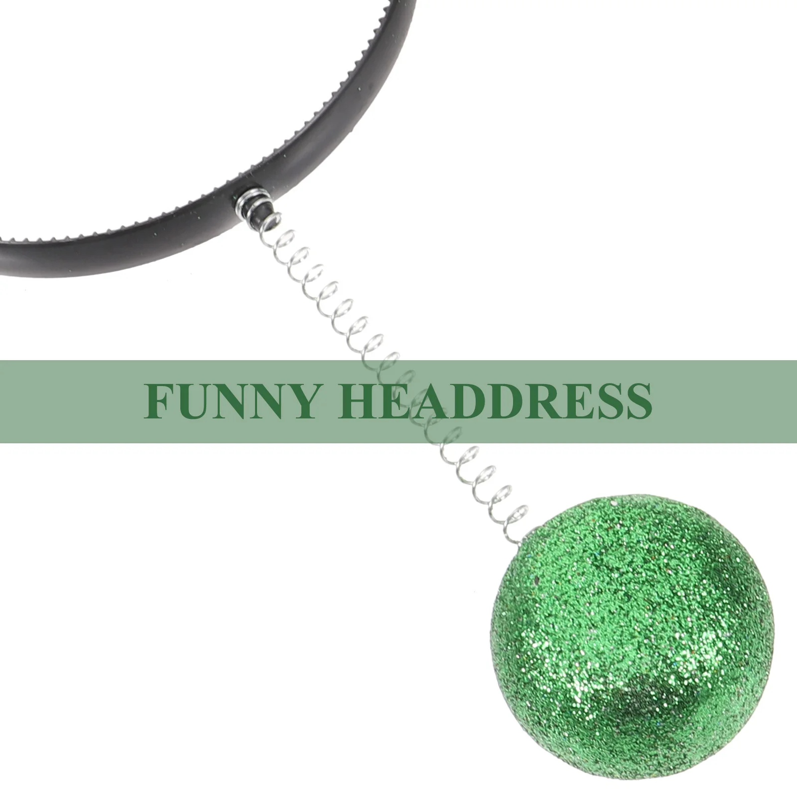 

1Set Saucer Man Headdress Funny Decorative Hair Hoops Creative Party Cosplay Festival Hair Band Costume Accessories