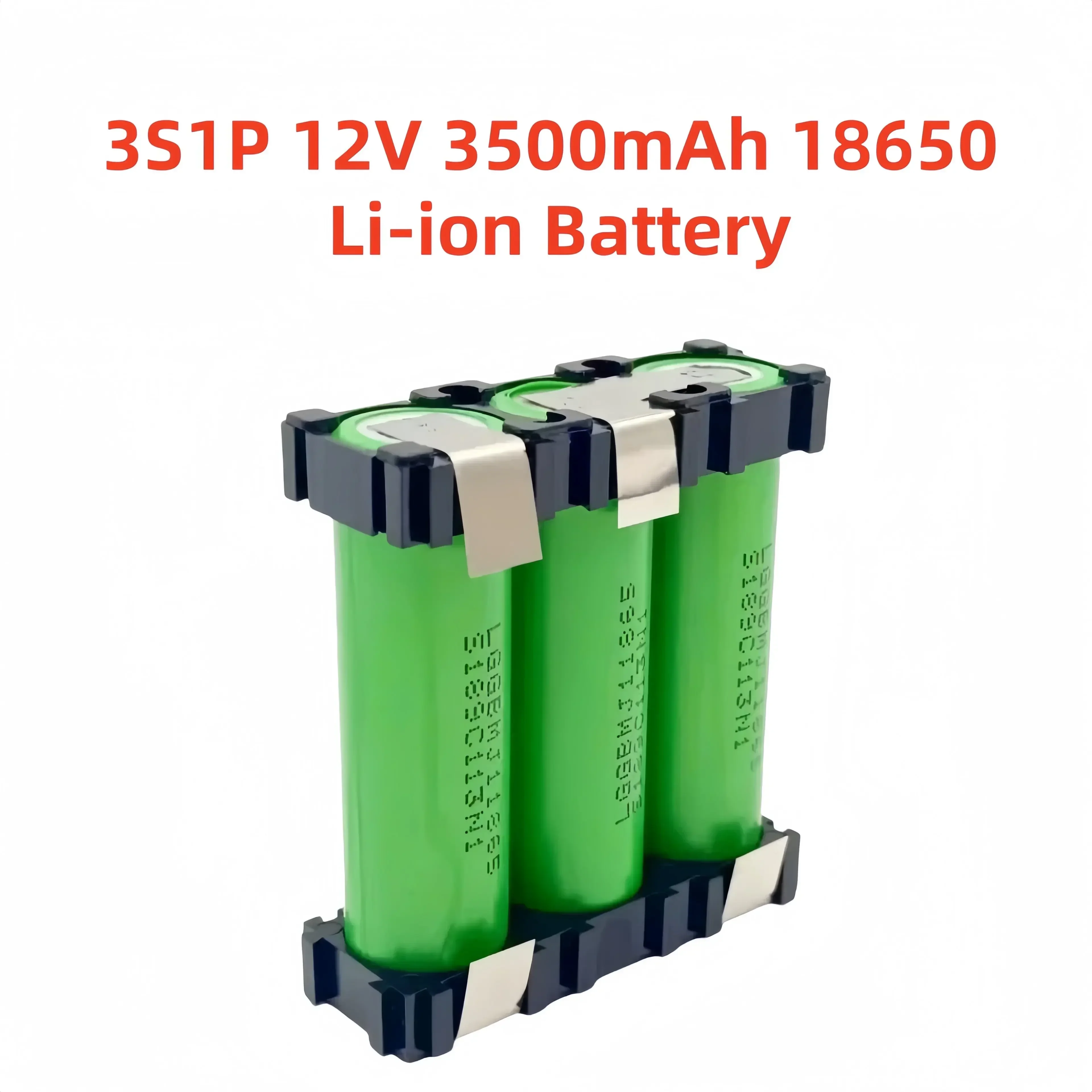 18650-MJ1 lithium battery pack customized 7.4V~25.2V 3500mAh/7000mAh battery welding 2S1P-6S1P battery pack