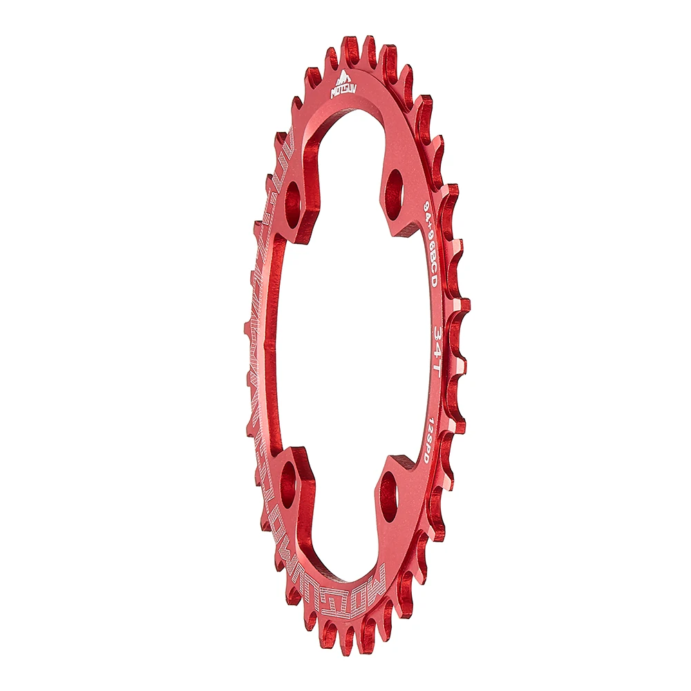 MOTSUV Round 94+96mm 94BCD/96BCD 32/34/36/38T MTB Mountain bike Chainring for ALIVIO M4000 M4050 NX GX X1 crank Bicycle Parts