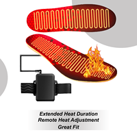 USB Heated Insole cuttable Rechargeable Warmer Film Foot Warmers Insoles Foot Warmer For Outdoor Winters Hunting Fishing