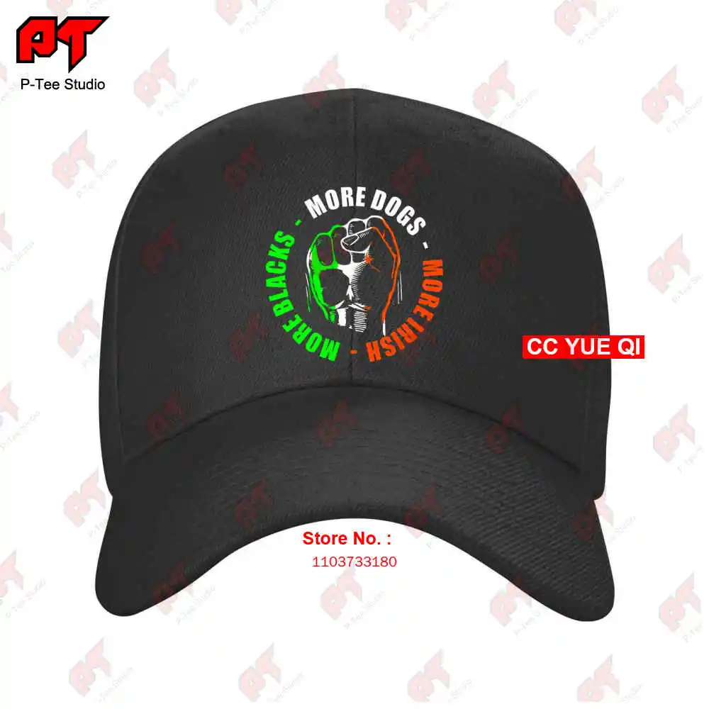 More Blacks More Dogs More Irish Socialism Political Baseball Caps Truck Cap EUI8