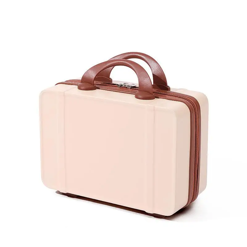  Portable eup Bag Travel Password Box Small Fem Suitcase Handheld Cosmetics Storage Bag Hanging Large Box Available