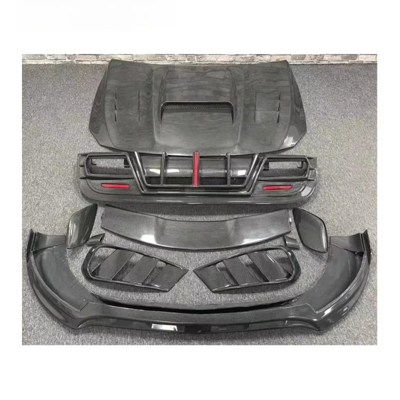 طقم ألياف الكربون عالي الجودة لمجموعة هيكل GLA45 #1