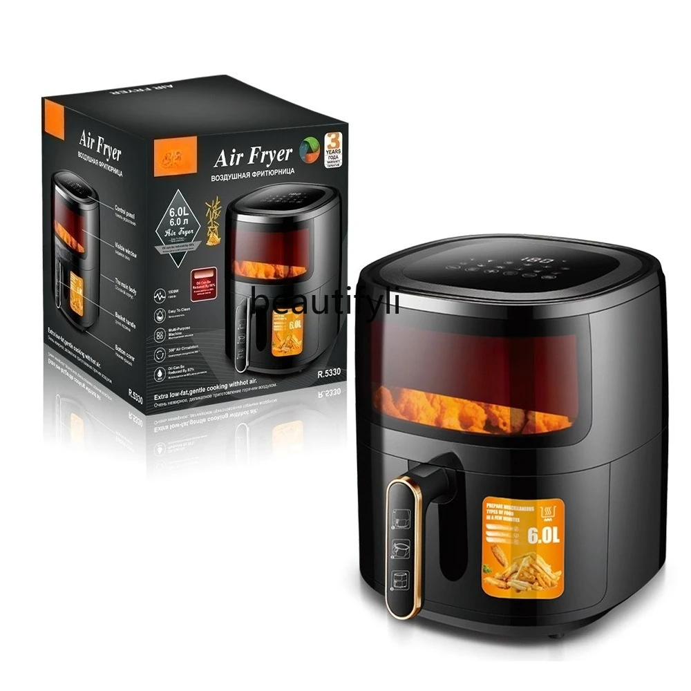 

Air Fryer Visual Household Oven Multifunctional Electric Fryer Automatic Fry Machine