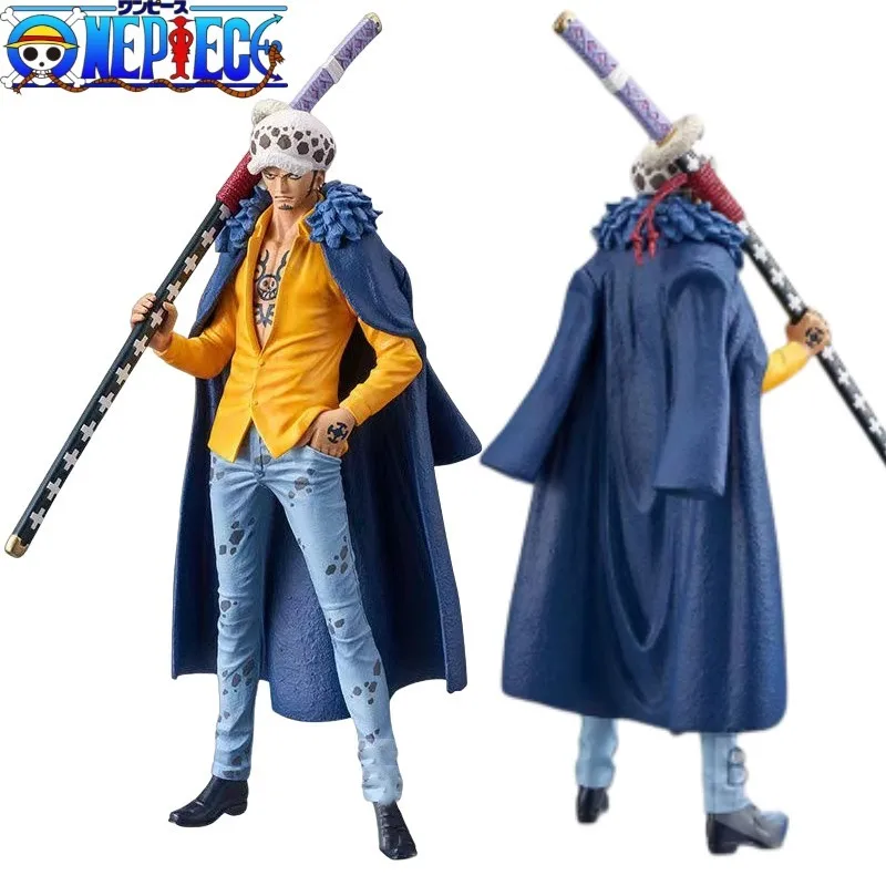 

New Anime One Piece Figures Art King Koa Wano Country Trafalgar Law Boutique Collectible 23cm Pvc Figures Model Toys Gifts Decor