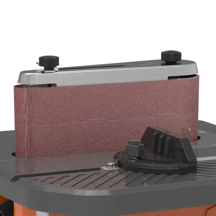 2026-Multi-function Table Vertical Drum Belt Oscillating Spindle Bench Sanding Machine Mini Electric Belt Sander Machine