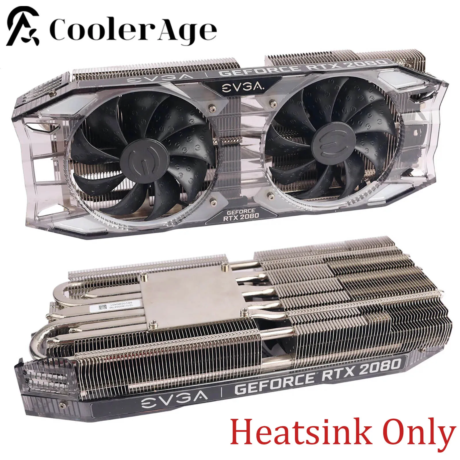 For EVGA GeForce RTX 2070 2080 2080Ti XC Ultra Video Card Heatsink 87MM PLA09220S12H Replacement Graphics Card GPU Heatsink