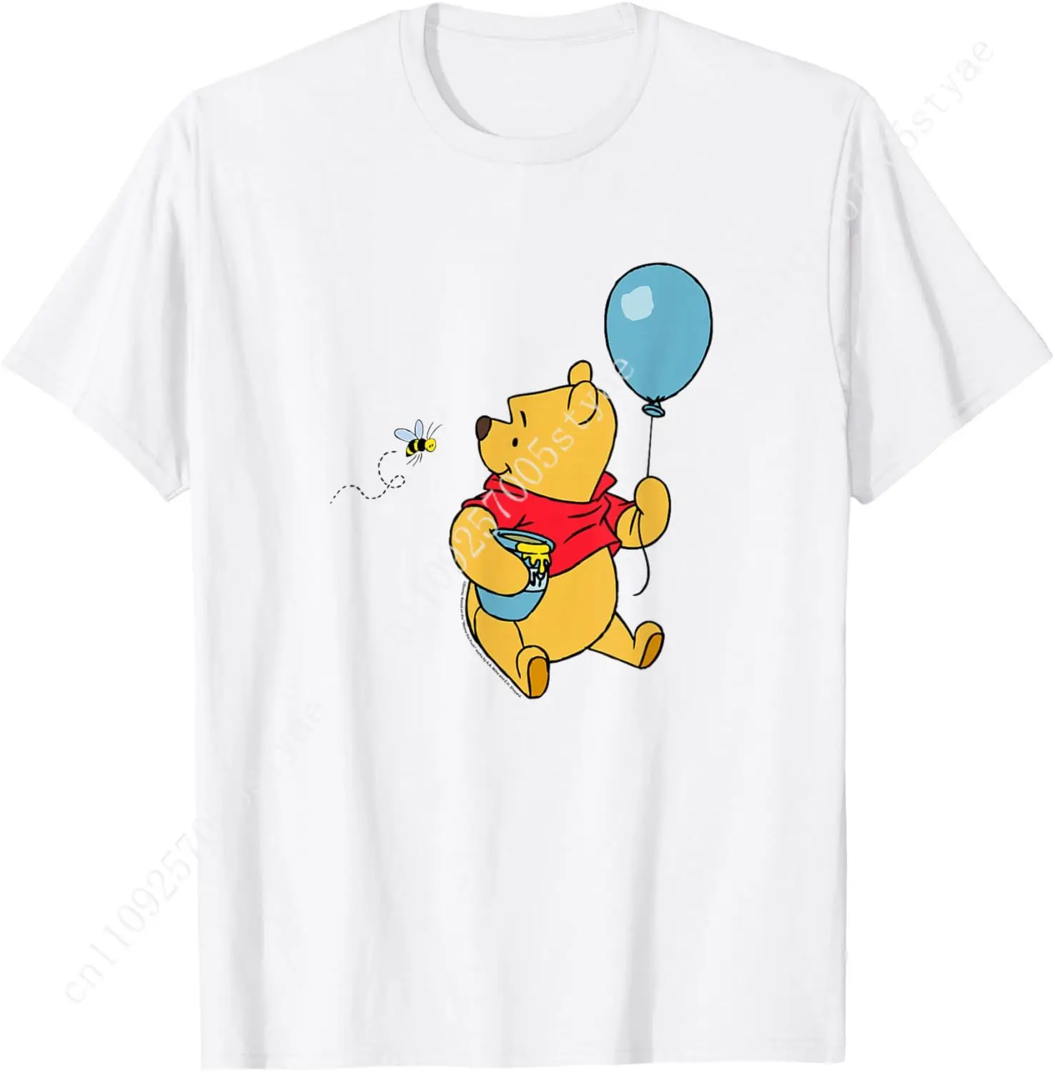

Disney Winnie The Pooh with Balloon & Honey Smiling at Bee T-Shirt