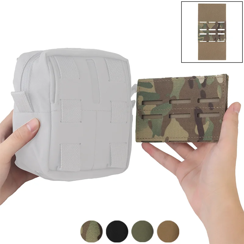 

Three Rows MOLLE Girdle Panel Belt Panel Quick Release Organizer for Outdoor Airsoft Gear Modular Attachment System