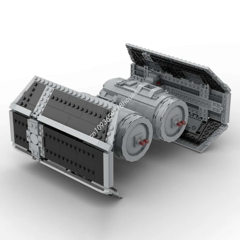 976 elementów MOC Tie Bomber Model Bitwy Gwiezdnej Klocki Zabawki Architektura DIY Kreatywny pomysł Prezent na Boże Narodzenie