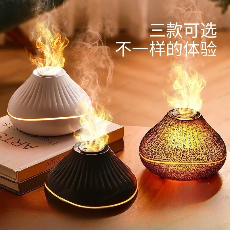 Desktop Humidifier Cute Pet Shaped USB Rechargeable Mini Large Mist Volume Aroma Diffuser for Household Car Use
