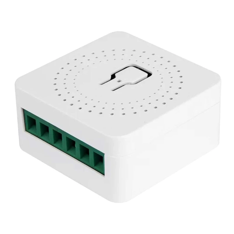 16A WiFi Zigbee Smart Switch Module With Power Consumption Statistics, Wireless Voice Control For Light Adjustment